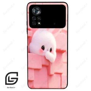 قاب گوشی شیائومی پوکو ایکس 4 پرو (Poco X4 Pro 5G ) طرح خرگوش کد 2682