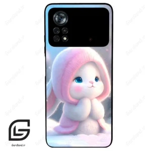 قاب گوشی شیائومی پوکو ایکس 4 پرو (Poco X4 Pro 5G ) طرح خرگوش کد 2683