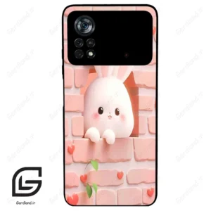 قاب گوشی شیائومی پوکو ایکس 4 پرو (Poco X4 Pro 5G ) طرح خرگوش کد 2693