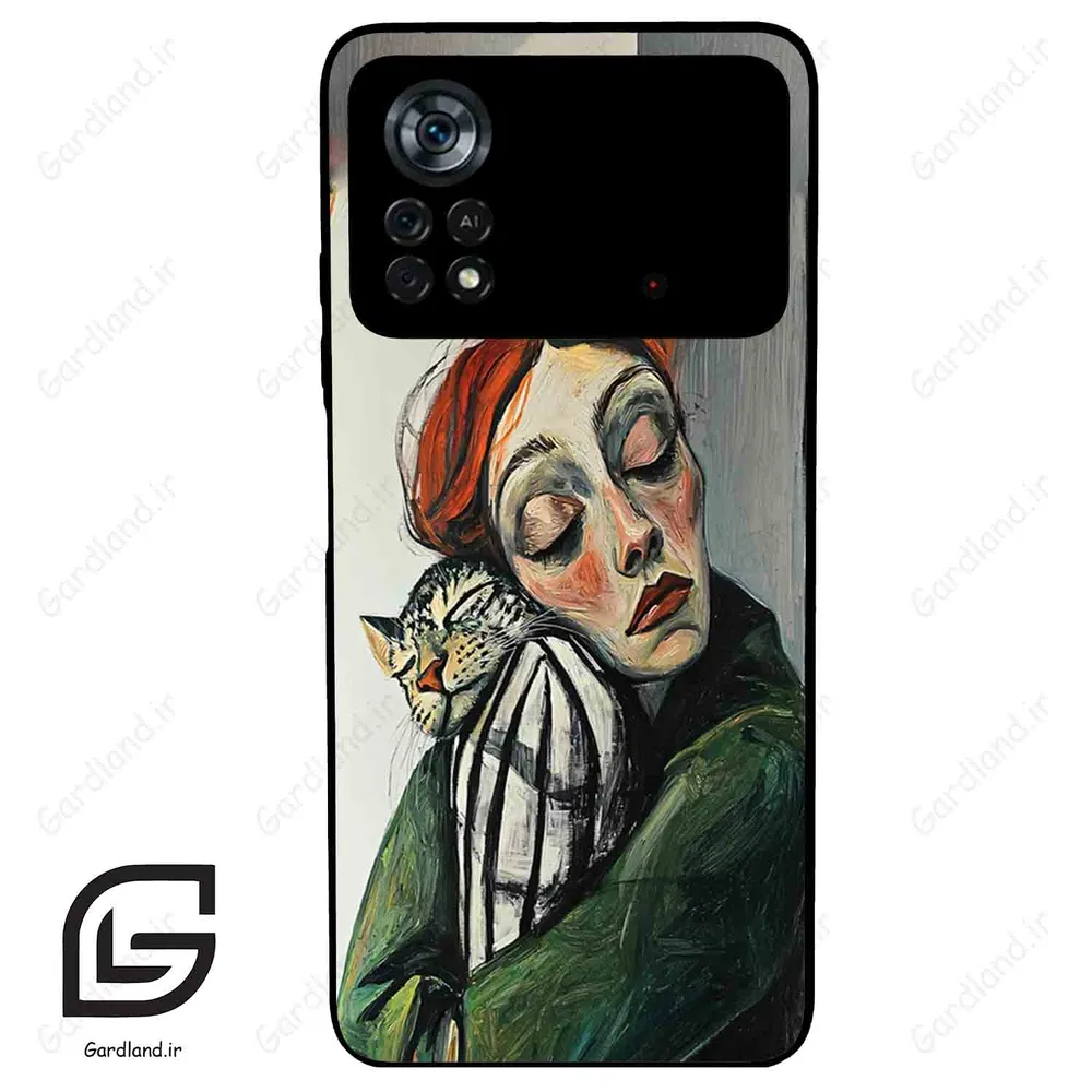 قاب گوشی شیائومی پوکو ایکس 4 پرو (Poco X4 Pro 5G ) طرح گربه کد 2709