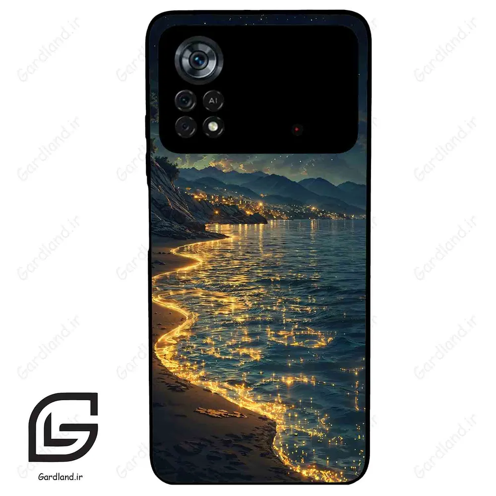 قاب گوشی شیائومی پوکو ایکس 4 پرو (Poco X4 Pro 5G ) طرح ساحل کد 2729