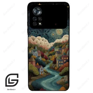قاب گوشی شیائومی پوکو ایکس 4 پرو (Poco X4 Pro 5G ) طرح دهکده کد 2736