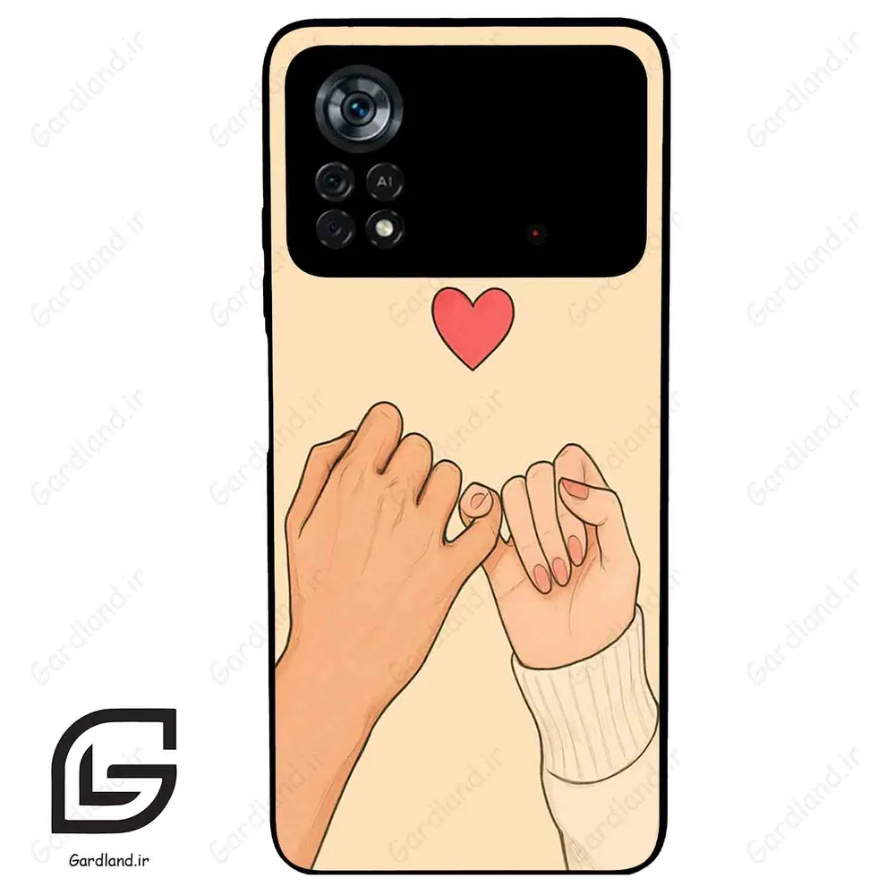 قاب گوشی شیائومی پوکو ایکس 4 پرو (Poco X4 Pro 5G ) طرح عشق کد 2738