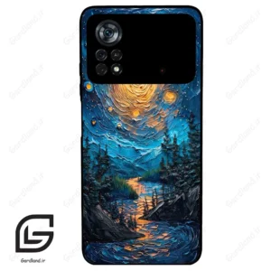 قاب گوشی شیائومی پوکو ایکس 4 پرو (Poco X4 Pro 5G ) طرح ابرنگ کد 2792