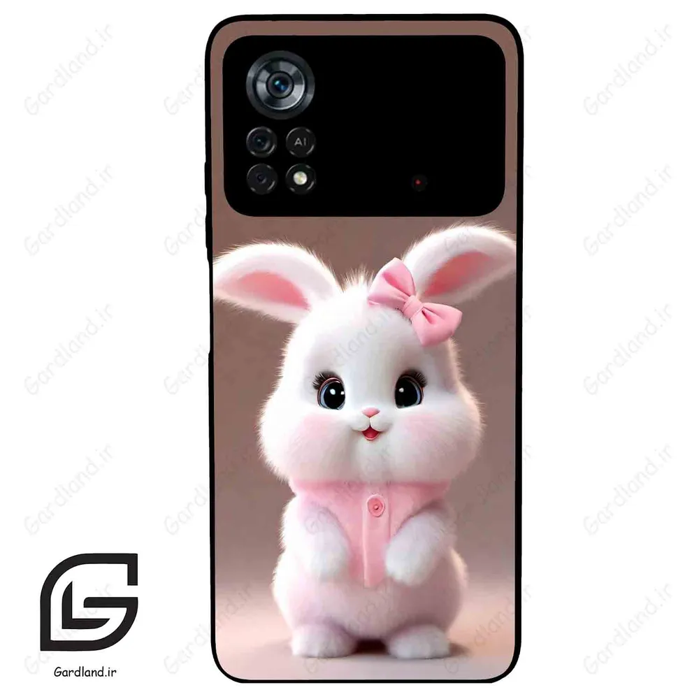 قاب گوشی شیائومی پوکو ایکس 4 پرو (Poco X4 Pro 5G ) طرح خرگوش کد 2798