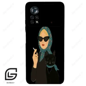 قاب گوشی شیائومی پوکو ایکس 4 پرو (Poco X4 Pro 5G ) طرح خانومی کد 2810