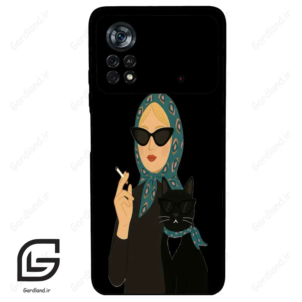 قاب گوشی شیائومی پوکو ایکس 4 پرو (Poco X4 Pro 5G ) طرح خانومی کد 2810