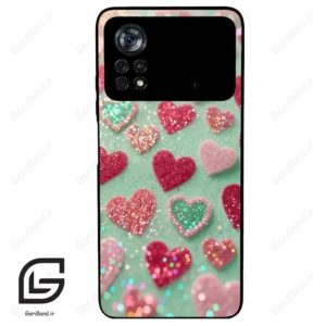قاب گوشی شیائومی پوکو ایکس 4 پرو (Poco X4 Pro 5G ) طرح قلب کد 2812
