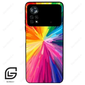 قاب گوشی شیائومی پوکو ایکس 4 پرو (Poco X4 Pro 5G ) طرح رنگارنگ کد 2877
