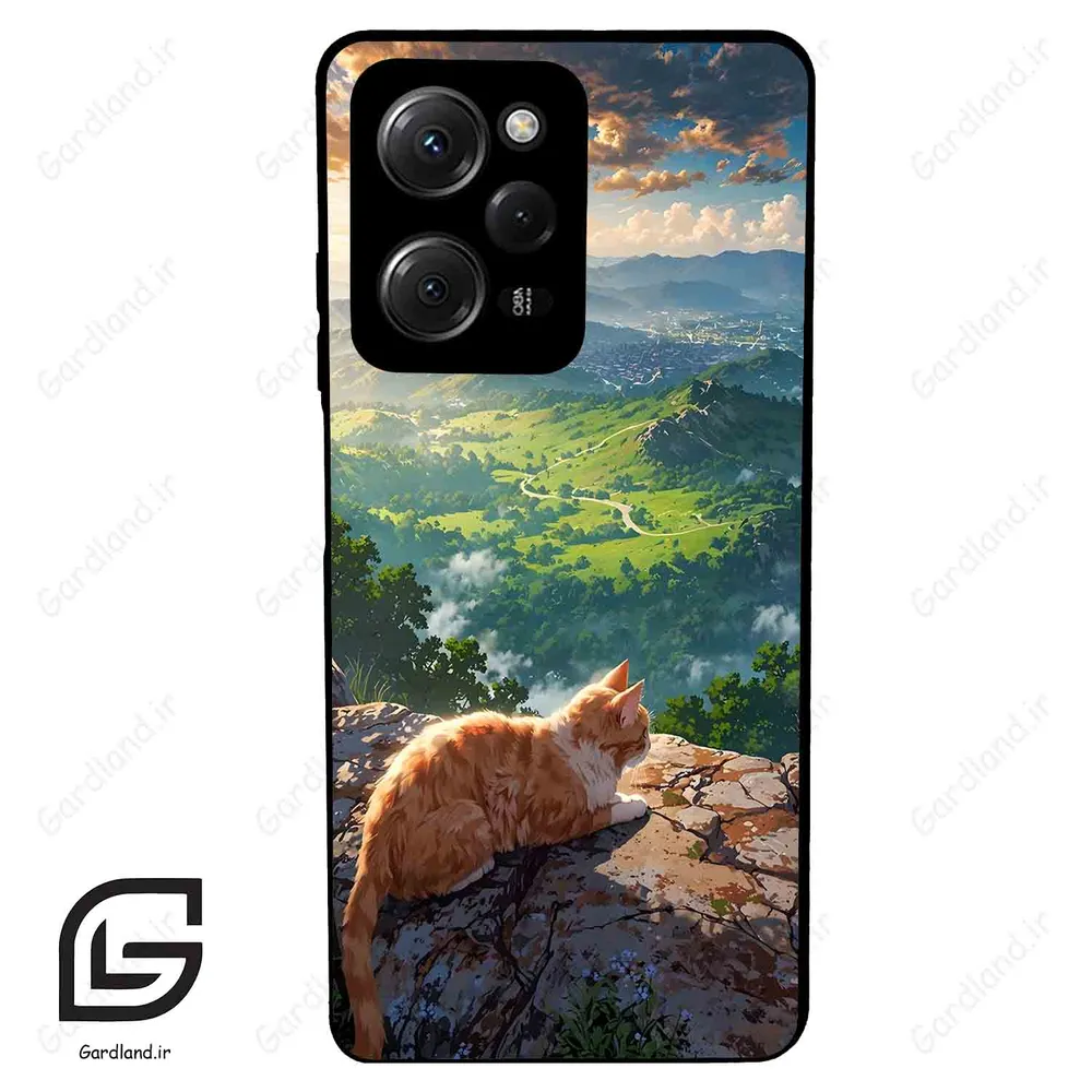 قاب گوشی شیائومی پوکو ایکس 5 پرو (Poco X5 Pro ) طرح گربه کد 2203