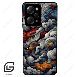 قاب گوشی شیائومی پوکو ایکس 5 پرو (Poco X5 Pro ) طرح ابرنگی کد 2448