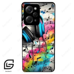 قاب گوشی شیائومی پوکو ایکس 5 پرو (Poco X5 Pro ) طرح موسیقی کد 2482