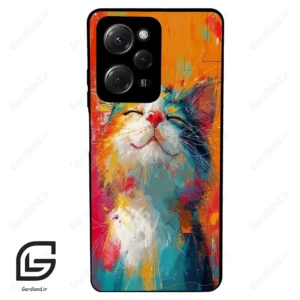 قاب گوشی شیائومی پوکو ایکس 5 پرو (Poco X5 Pro ) طرح گربه کد 2489