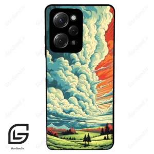 قاب گوشی شیائومی پوکو ایکس 5 پرو (Poco X5 Pro ) طرح ابرنگی کد 2491