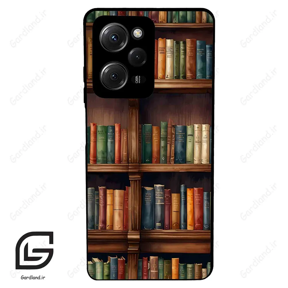 قاب گوشی شیائومی پوکو ایکس 5 پرو (Poco X5 Pro ) طرح کتابخانه کد 2527