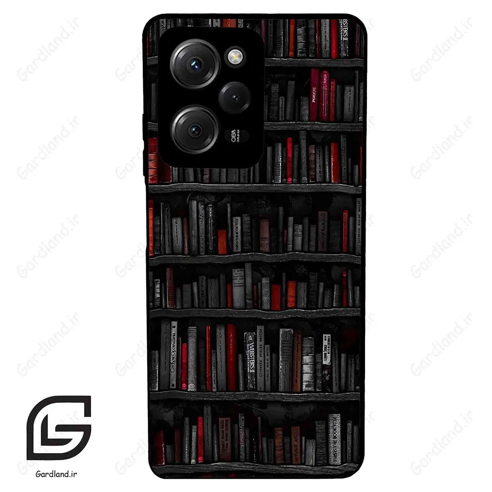 قاب گوشی شیائومی پوکو ایکس 5 پرو (Poco X5 Pro ) طرح کتابخانه کد 2540