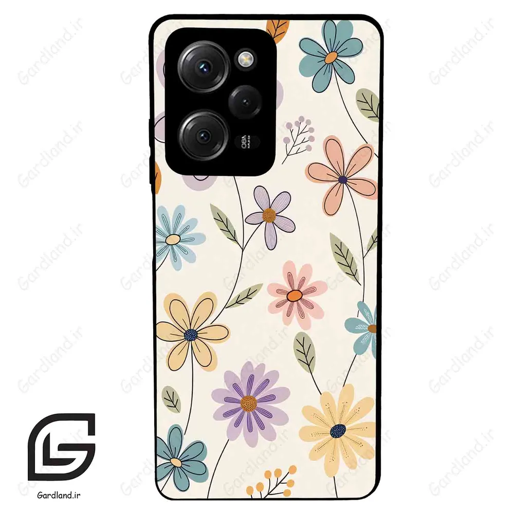 قاب گوشی شیائومی پوکو ایکس 5 پرو (Poco X5 Pro ) طرح گل کد 2587