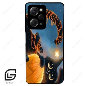 قاب گوشی شیائومی پوکو ایکس 5 پرو (Poco X5 Pro ) طرح گربه کد 2654