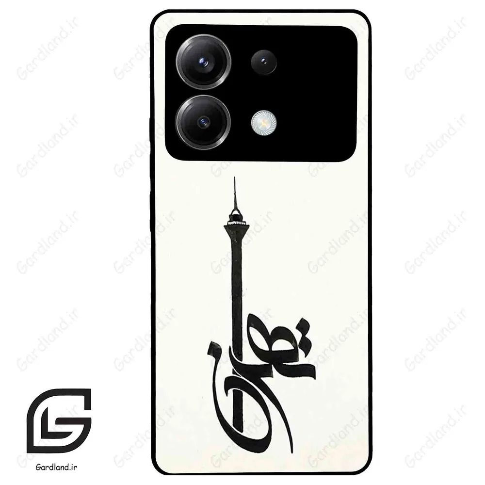 قاب گوشی شیائومی پوکو ایکس 6 (Poco X6 ) طرح تهران کد 2843