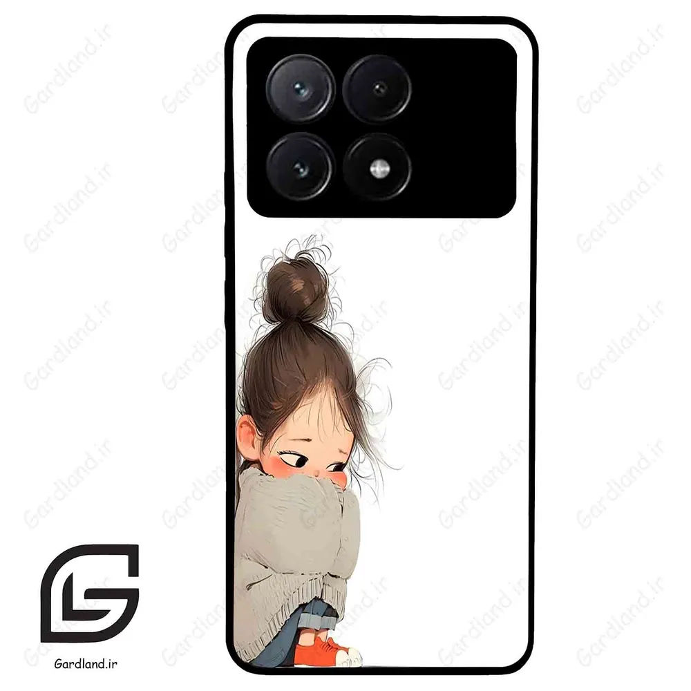 قاب گوشی شیائومی پوکو ایکس 6 پرو (Poco X6 Pro ) طرح دخترانه کد 2024