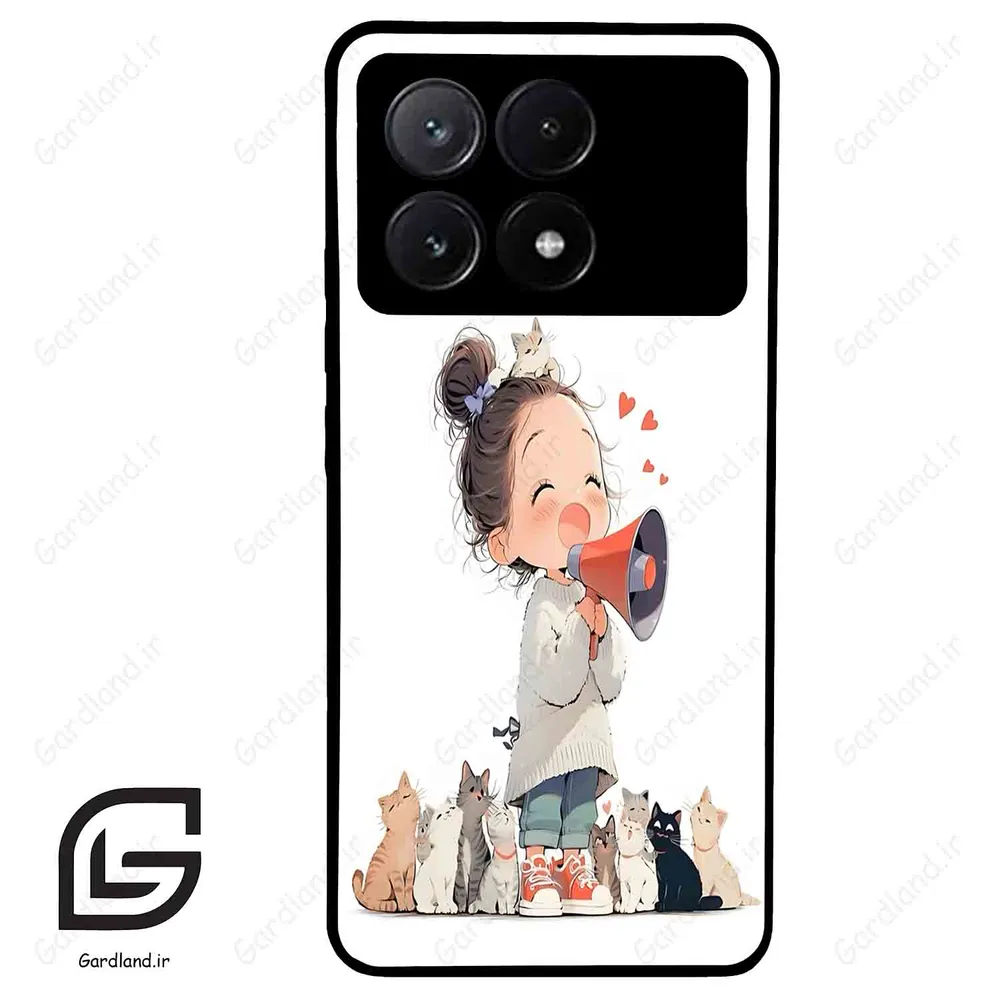 قاب گوشی شیائومی پوکو ایکس 6 پرو (Poco X6 Pro ) طرح دخترانه کد 2027