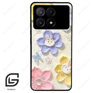 قاب گوشی شیائومی پوکو ایکس 6 پرو (Poco X6 Pro ) طرح گل کد 2046