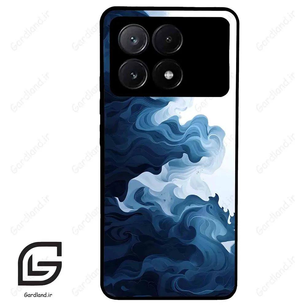 قاب گوشی شیائومی پوکو ایکس 6 پرو (Poco X6 Pro ) طرح ابرنگی کد 2063