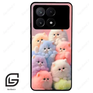 قاب گوشی شیائومی پوکو ایکس 6 پرو (Poco X6 Pro ) طرح گربه کد 2073
