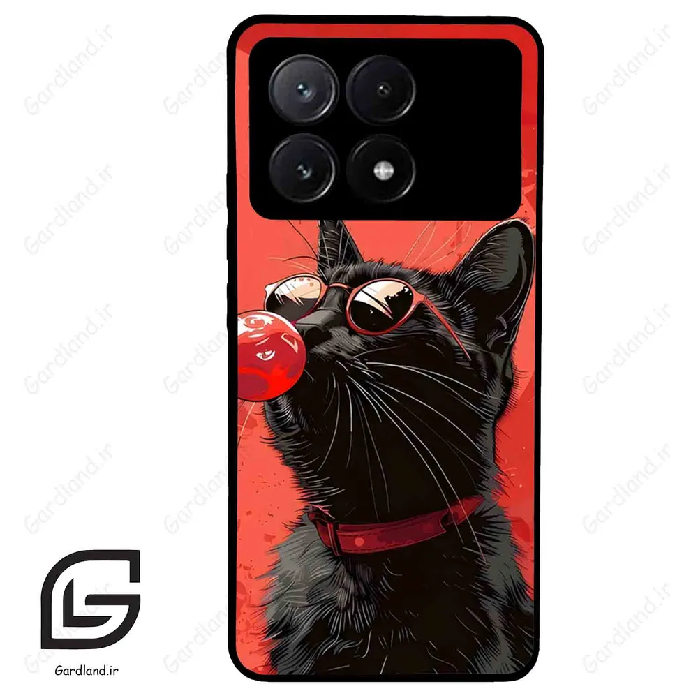 قاب گوشی شیائومی ردمی کی 70E (Redmi K70E ) طرح گربه کد 2131