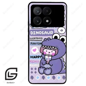 قاب گوشی شیائومی پوکو ایکس 6 پرو (Poco X6 Pro ) طرح دایناسور کد 2155