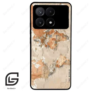 قاب گوشی شیائومی ردمی کی 70E (Redmi K70E ) طرح نقشه کد 2187