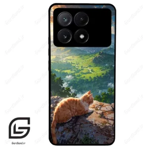 قاب گوشی شیائومی پوکو ایکس 6 پرو (Poco X6 Pro ) طرح گربه کد 2203