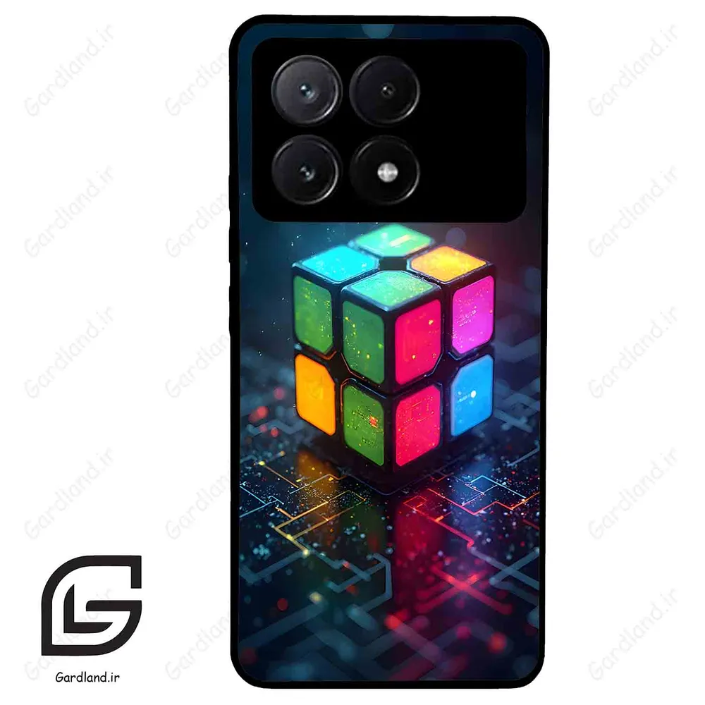 قاب گوشی شیائومی پوکو ایکس 6 پرو (Poco X6 Pro ) طرح مکعب کد 2222