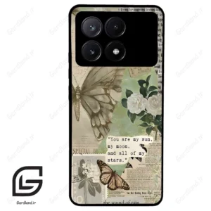 قاب گوشی شیائومی پوکو ایکس 6 پرو (Poco X6 Pro ) طرح پروانه کد 2244