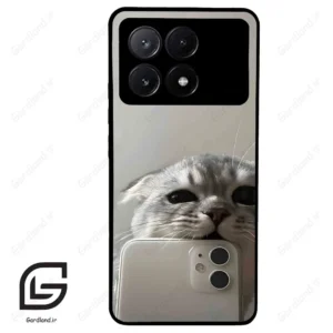 قاب گوشی شیائومی پوکو ایکس 6 پرو (Poco X6 Pro ) طرح گربه کد 2246
