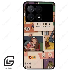 قاب گوشی شیائومی پوکو ایکس 6 پرو (Poco X6 Pro ) طرح دخترانه کد 2254