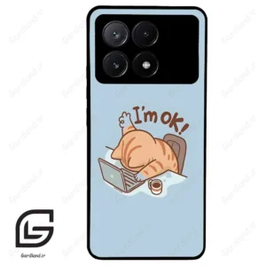 قاب گوشی شیائومی پوکو ایکس 6 پرو (Poco X6 Pro ) طرح گربه کد 2297