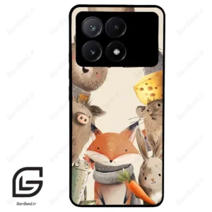 قاب گوشی شیائومی پوکو ایکس 6 پرو (Poco X6 Pro ) طرح حیوانات کد 2338