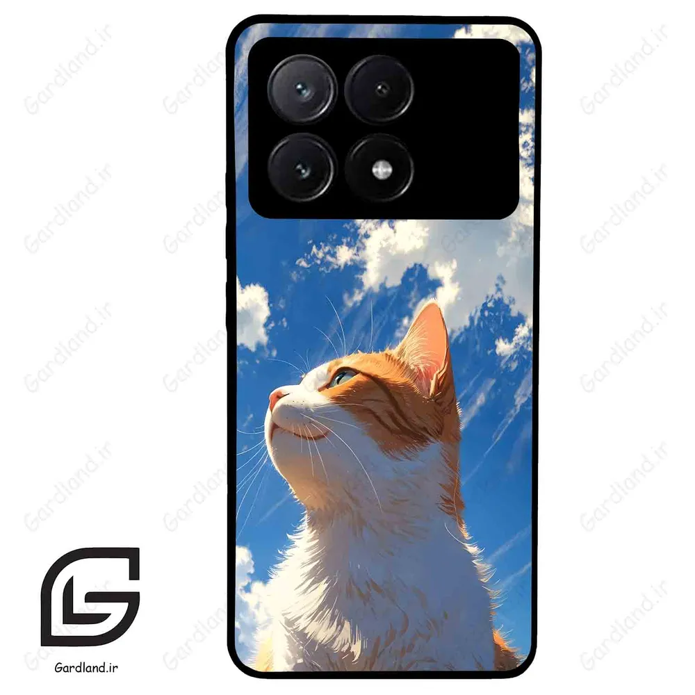 قاب گوشی شیائومی پوکو ایکس 6 پرو (Poco X6 Pro ) طرح گربه کد 2366