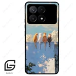 قاب گوشی شیائومی ردمی کی 70E (Redmi K70E ) طرح گربه کد 2367