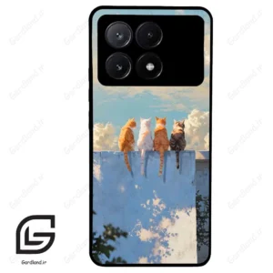 قاب گوشی شیائومی ردمی کی 70E (Redmi K70E ) طرح گربه کد 2367