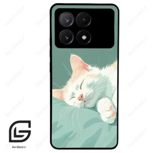 قاب گوشی شیائومی پوکو ایکس 6 پرو (Poco X6 Pro ) طرح گربه کد 2403