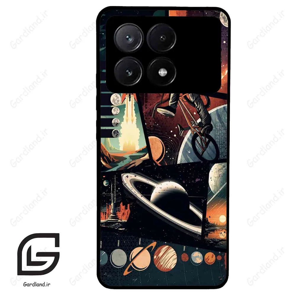 قاب گوشی شیائومی پوکو ایکس 6 پرو (Poco X6 Pro ) طرح فضانورد کد 2415