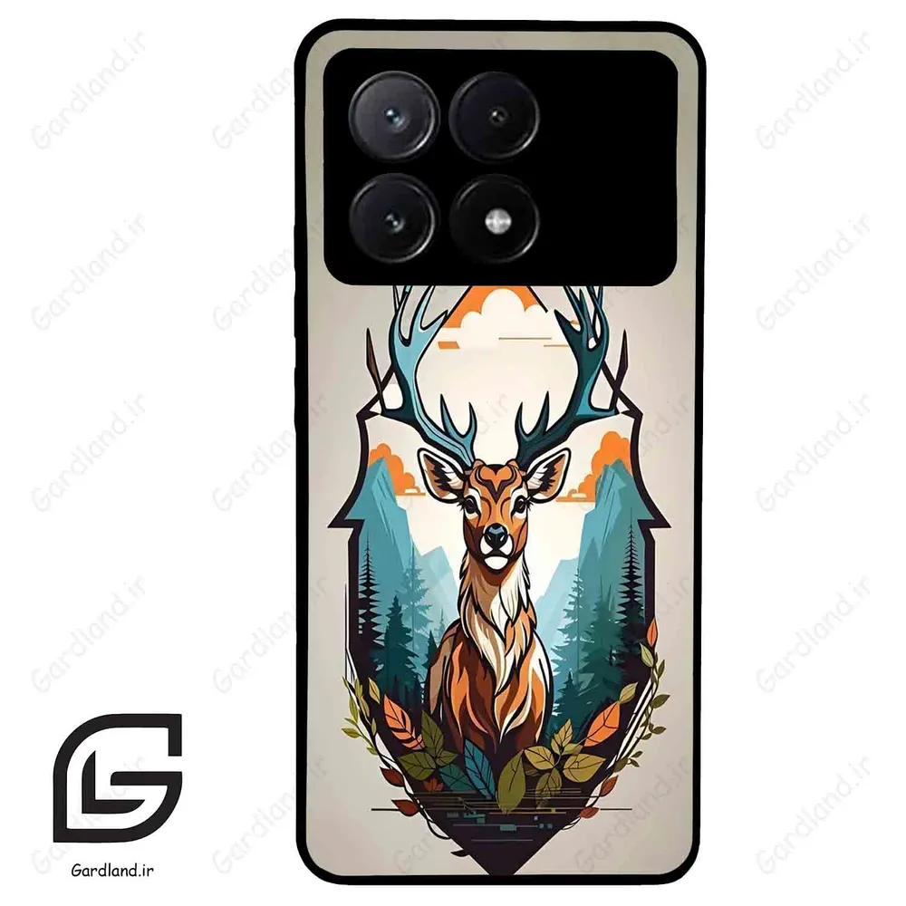 قاب گوشی شیائومی پوکو ایکس 6 پرو (Poco X6 Pro ) طرح گوزن کد 2429