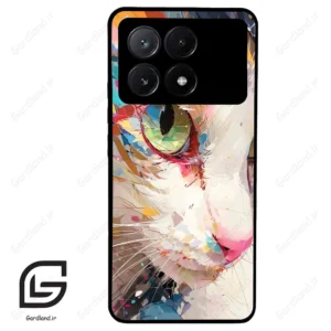 قاب گوشی شیائومی پوکو ایکس 6 پرو (Poco X6 Pro ) طرح گربه کد 2437