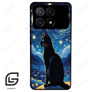قاب گوشی شیائومی پوکو ایکس 6 پرو (Poco X6 Pro ) طرح گربه کد 2438