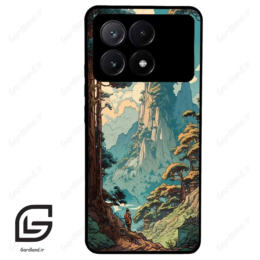 قاب گوشی شیائومی پوکو ایکس 6 پرو (Poco X6 Pro ) طرح طبیعت کد 2445