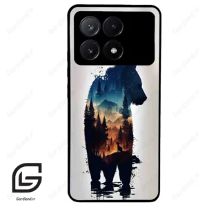 قاب گوشی شیائومی پوکو ایکس 6 پرو (Poco X6 Pro ) طرح خرس کد 2449