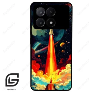 قاب گوشی شیائومی پوکو ایکس 6 پرو (Poco X6 Pro ) طرح موشک کد 2463