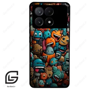 قاب گوشی شیائومی پوکو ایکس 6 پرو (Poco X6 Pro ) طرح استیکر کد 2478